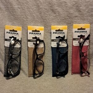 Piranha Optics Reading Glasses Set